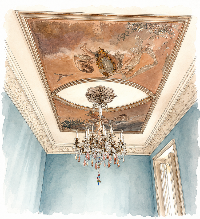 Detalle vivienda lujo Madrid